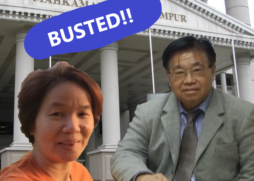 KNM Director Gan Siew Liat and Lee Swee Eng