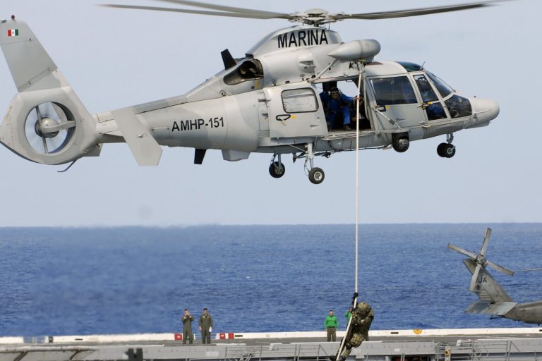Mexican Navy Helicopter Crash Kills Three Crew