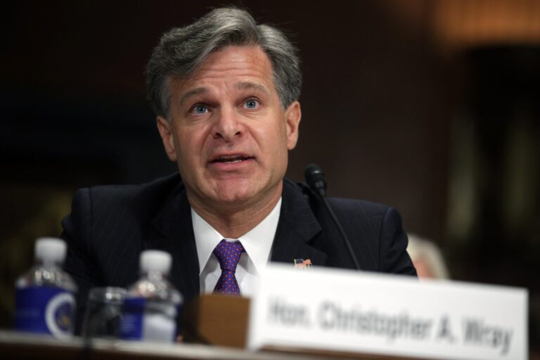 FBI Director Wray Leads Federal Response to AI Theft Rings